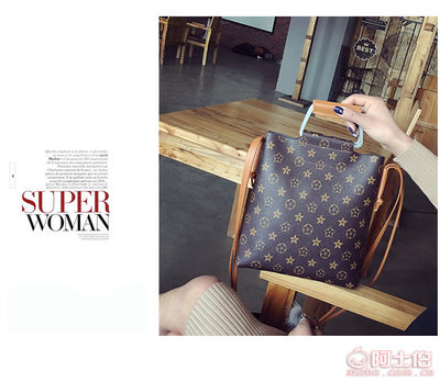 韓風輕啟，隨性百搭——深度解析2017春季新款韓版老花鐵把水桶包